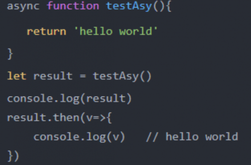 對(duì)async、await的理解3
